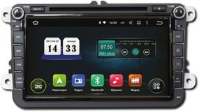 Штатна магнітола Volkswagen Universal 8 Android 12 2+16GB CarPlay IPS (42429-K8021-16GB_3683)