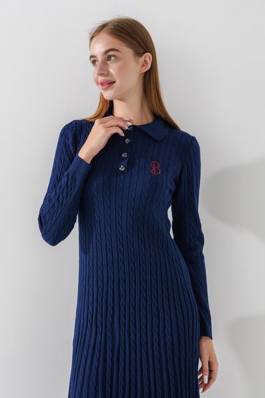 Сукня однотонна жіноча Park karon 10802 One Size Темно-синій (2000990622617D) shop (2000990622617) | Зображення 1