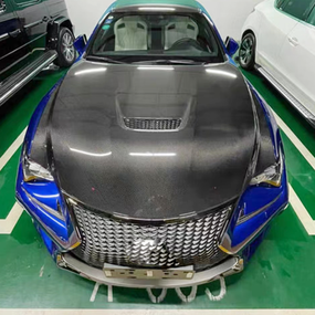 Капот (для GS F 2015-2020, Карбон) для Lexus GS рр