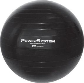 М'яч для фітнесу (фітбол) Power System PS-4012 Ø65 cm PRO Gymball Black