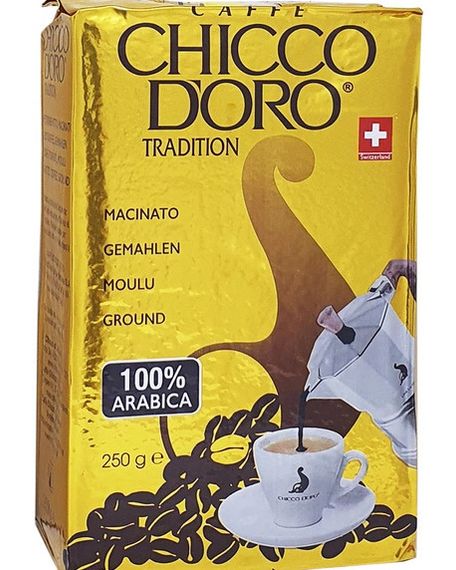 Кава мелена Caffe Chicco D'oro Tradition, (250 г) Швейцарія