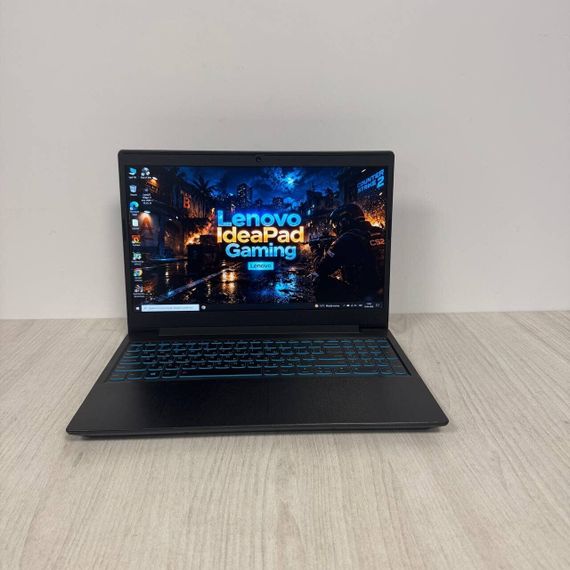 Ігровий ноутбук Б-клас Lenovo IdeaPad Gaming L340 15IRH / 15.6" (1920x1080) IPS / Intel Core i5-9300HF (4 (8) ядра по 2.4 - 4.1 GHz) / 8 GB DDR4 / 256 GB SSD / nVidia GeForce GTX 1650, 4 GB GDDR5, 128-bit / WebCam б/в | Зображення 1