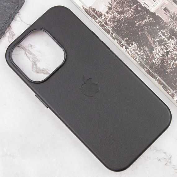 Шкіряний чохол Leather Case (AAA) with MagSafe and Animation для Apple iPhone 13 Pro (6.1") | Зображення 3