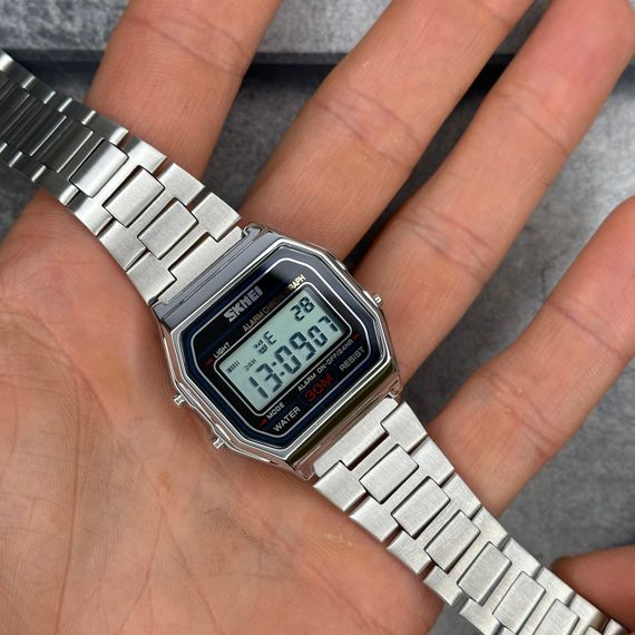 Наручний годинник Skmei 1123SI Silver | Зображення 8