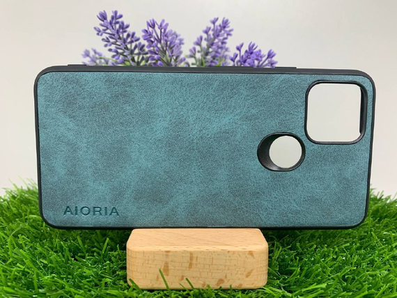 Чохол накладка Google Pixel 4A 5G шкіра синій