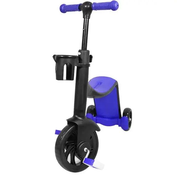 Детский самокат трансформер беговел с корзинкой Best Scooter 3 в 1 | Зображення 5