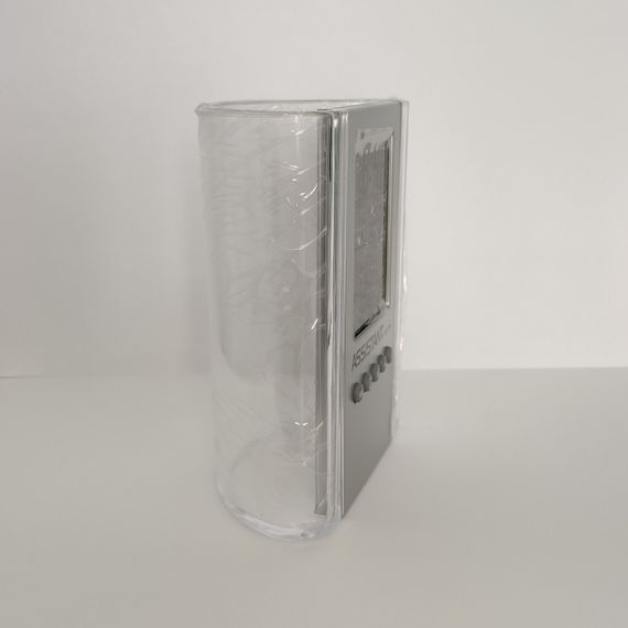 Настольные часы с будильником Assistant AH-1051 прозрачный контейнер для ручек | Зображення 1