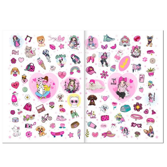Дитяча розмальовка "Girls&Pets" РМ-88-02 серія "Dream & Style" | Зображення 2