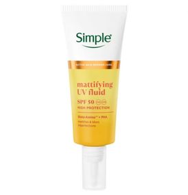 Сонцезахисний матуючий флюід Simple Mattifying UV Fluid with SPF 50 40 ml