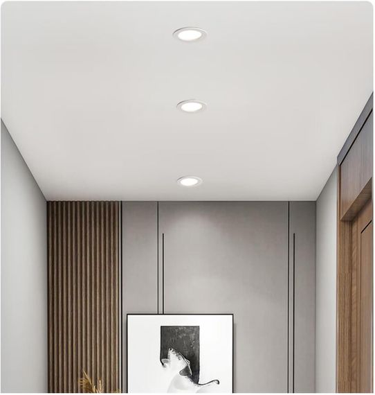 Вбудований світлодіодний світильник, 6 шт., спрямоване світло | Зображення 3