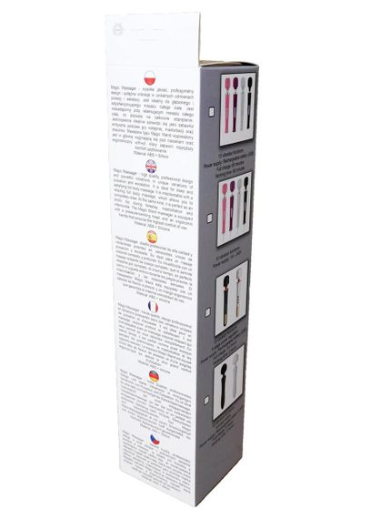 Вібромасажер Massager Wand USB Black 10 Function Sex Aura | Зображення 2