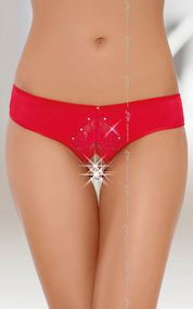 Женские трусики - Panties 2400, red - M/L sexstyle