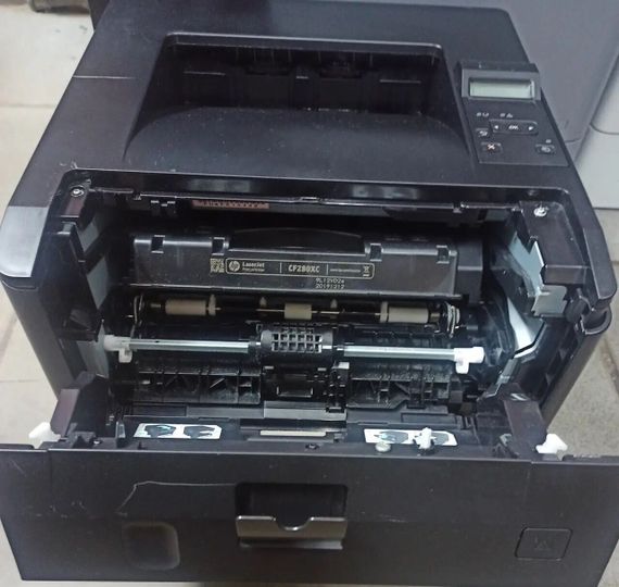Принтер HP LaserJet Pro 400 M401DNE / монохромний лазерний друк / 1200x1200 dpi / 33 стр/хв / Legal (Max Print Size) / Duplex Print б/в | Зображення 8