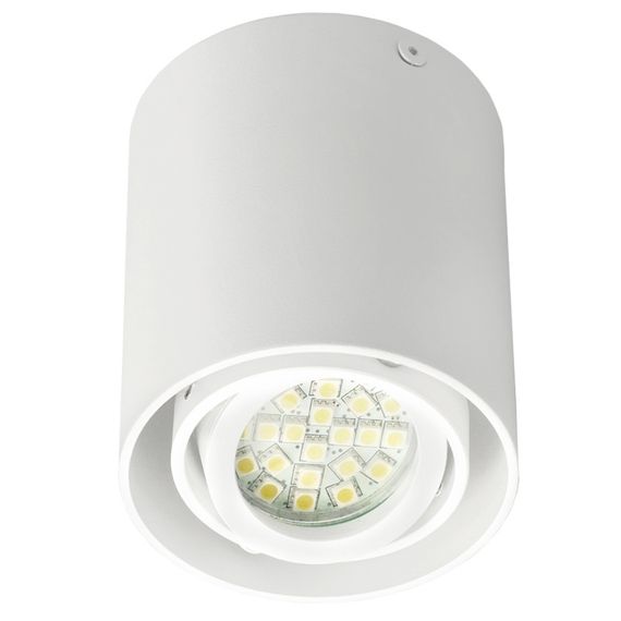 Подсветка тубус накладная AL-81/1 GU10 SWH IP20 MR16 | Зображення 1