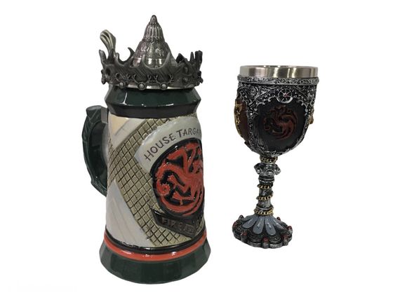 Подарунковий набір Гуртка Game Of Thrones House Targaryen Fire And Blood Гра Престолів і Кубок