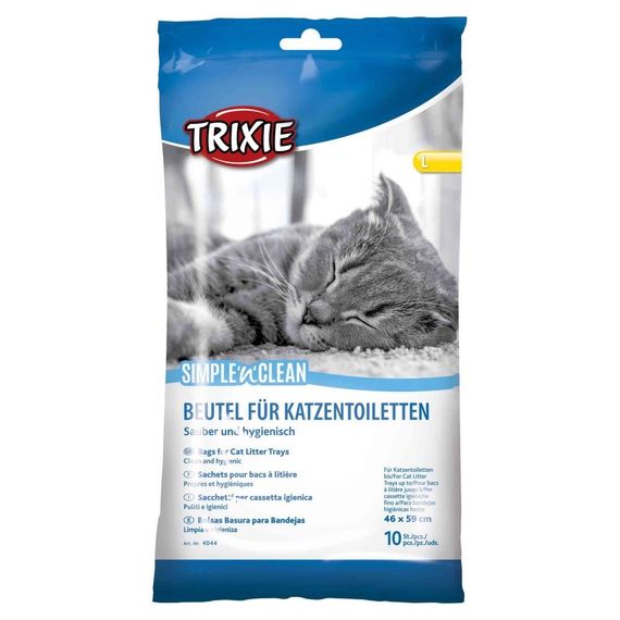 Пакеты для кошачего лотка Trixie Simple'n'Clean, 59х46 см