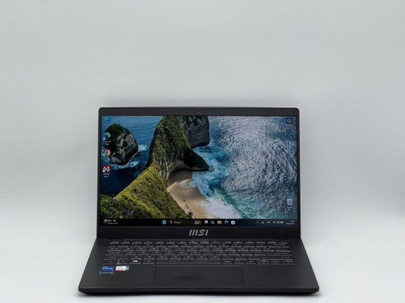 Ультрабук MSI Modern 14 C12M-032US / 14" (1920x1080) IPS / Intel Core i5-1235U (10 (12) ядер по 3.3 - 4.4 GHz) / 8 GB DDR4 / 480 GB SSD / Intel Iris Xe Graphics / WebCam б/в | Зображення 1