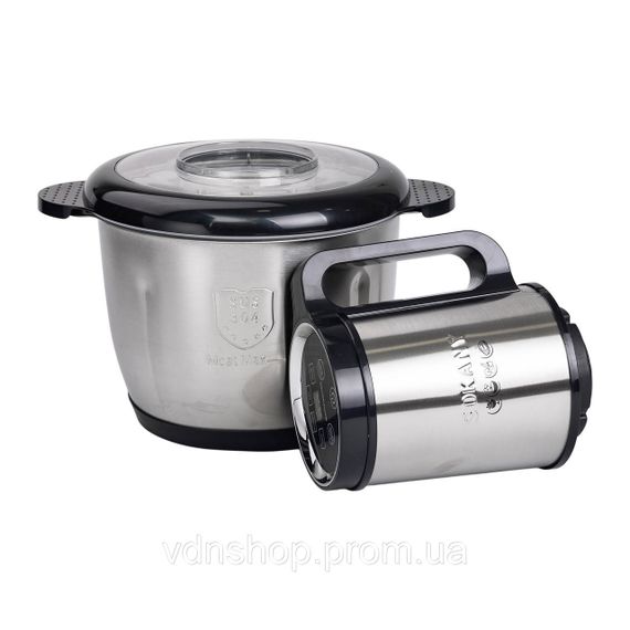 Чопер подрібнювач 800 Вт 4 леза з чашею на 2,5 літри м'ясорубка Sokany SK-06026 | Зображення 3