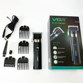 Машинка для стрижки волосся з регульованою довжиною VGR, Професійна електрична машинка для стрижки NB-81