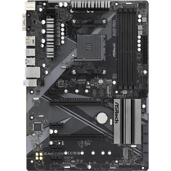 Материнская плата ASRock B450 Pro4 R2.0 | Зображення 1