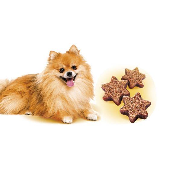 Ласощі Brit Care Mini Treats Shine для собак малих порід для блискучої шерсті лосось 50 г | Зображення 1