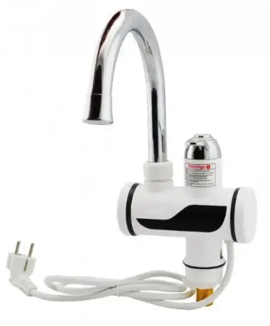 Кран електричний проточний водонагрівач Heating Faucet FT003 з LCD екраном і нижнім підключенням | Зображення 2