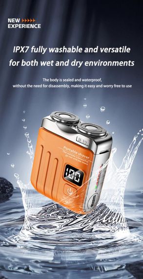 Бездротова електробритва Mijia із заряджанням через USB R19 | Зображення 7