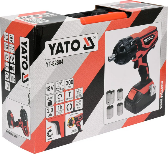 Гайковерт акумуляторний YATO YT-82804 | Зображення 5