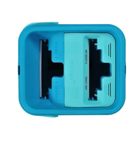 Набір для прибирання Motek відро на два відділи по 6 л, швабра та моп (PL-16) | Зображення 4