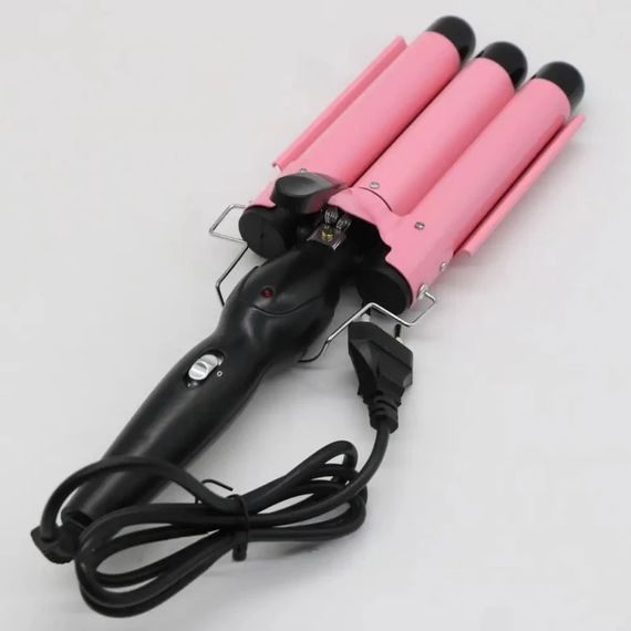 Потрійна плойка для завивки волосся з керамічними стержнями XPRO GM-2933 (234571986_393) | Зображення 7