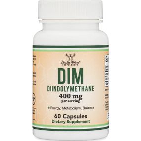 Антиоксидант Double Wood DIM (Diindolylmethane) 400 mg (2 caps per serving) 60 Caps