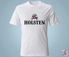 Футболка з принтом логотип Holsten XL