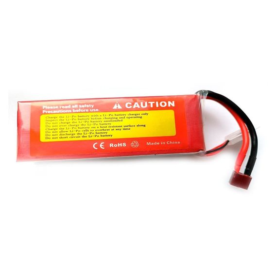 Акумулятор ZOP Power Li-Po 4s 3300 mAh 14.8v 100C коннектор T plug | Зображення 4