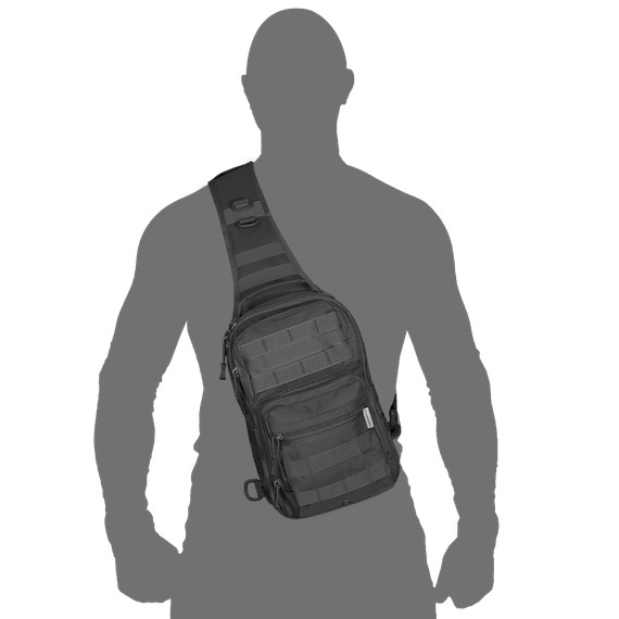 Сумка COB Sling Чорна (7119), | Зображення 1