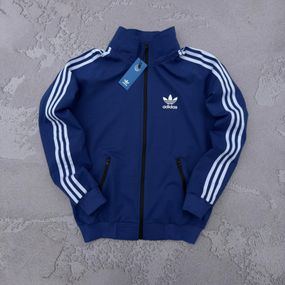 Кофта на блискавці Adidas електрик