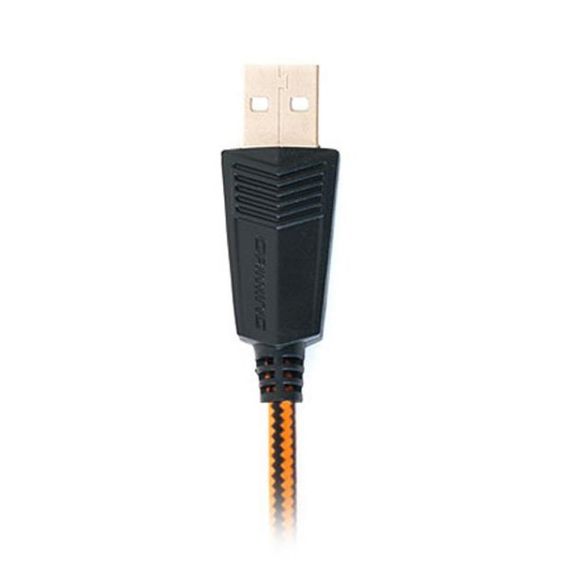Навушники REAL-EL GDX-7700 SURROUND 7.1 black-orange | Зображення 7