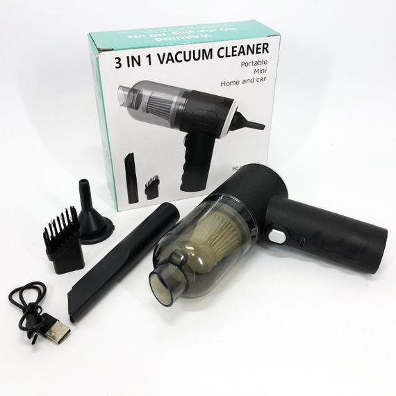 Мийка автопилосос ручний AS-228, Пилосос для дивана авто, Якісний Компактний автомобільний пилосос AU-46 | Зображення 9