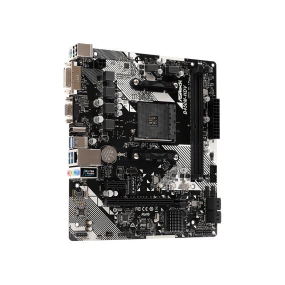 Материнська плата ASRock B450M-HDV R4.0 | Зображення 2