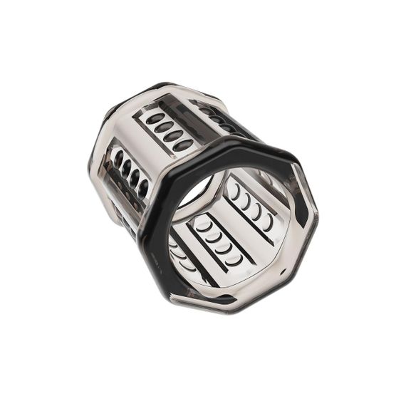 Насадка на пенис Pretty Love стимулирующая, прозрачная, 5.5 х 3.2 см sexstyle | Зображення 4