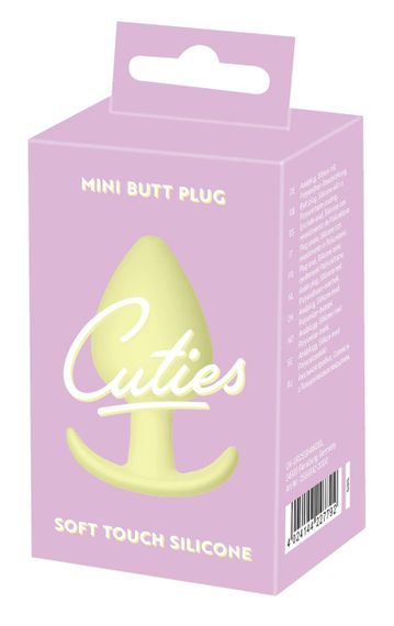Шовковиста мініпробка Mini Butt Plug Sex Aura