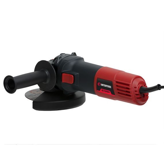 Шліфмашина кутова, 950 Вт, діаметр кола 125 мм, 12000 об./хв INTERTOOL WT-02221 | Зображення 2