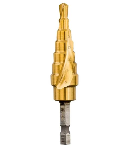 Свердло по металу DeWalt IMPACT 6-18 мм ступеневе (DT5027)