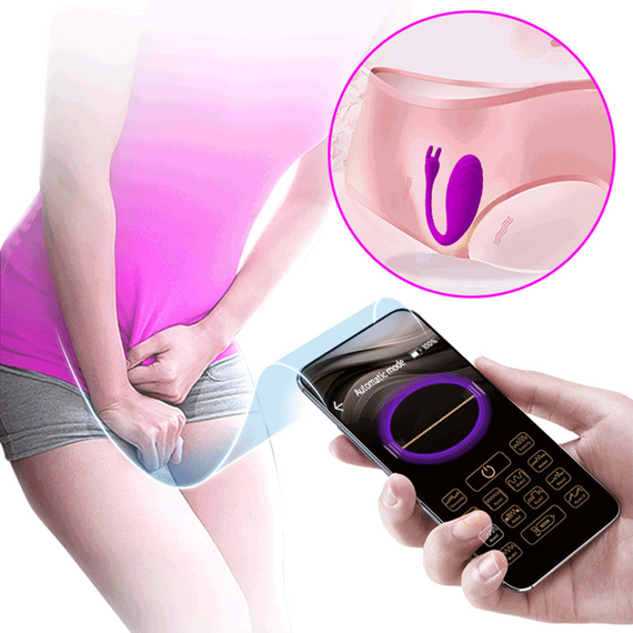 Віброяйце кероване смартфоном Pretty Love - Catalina 12 vibration functions Mobile APP, BI-014935HP sexstyle | Зображення 7