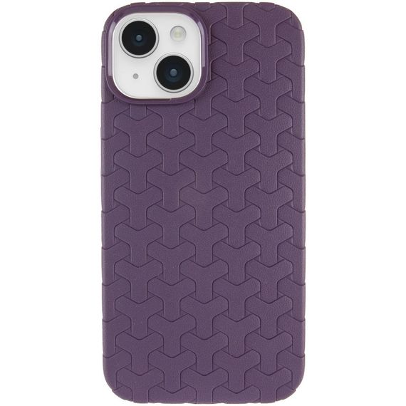 Чохол TPU Weaving для Apple iPhone 12 Pro Max (6.7") Purple | Зображення 1