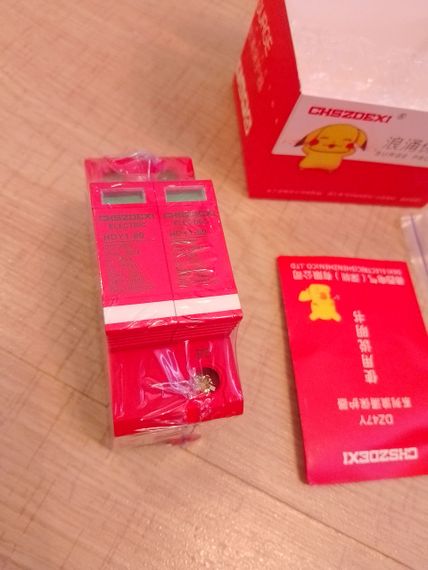 Пристрій захисту від імпульсних перенапруг ОПН DC до 60ka 1000V | Зображення 2