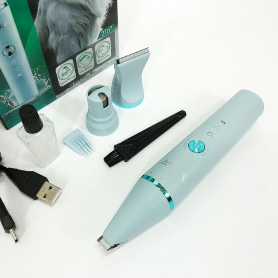 Электрическая машинка для стрижки животных с насадками, Триммер-машинка для животных CV-64 | Зображення 1