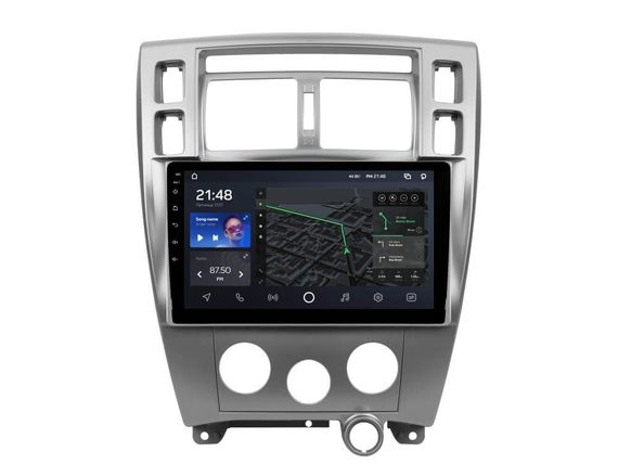 Штатна магнітола AMS T1010 6+128 Gb Hyundai Tucson 1 2004-2009