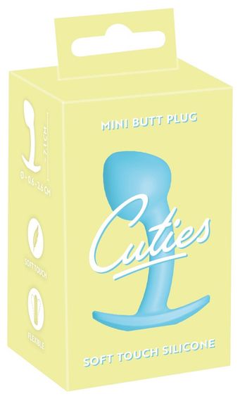 Анальна пробка Cuties Plugs Blue Sex Aura | Зображення 1