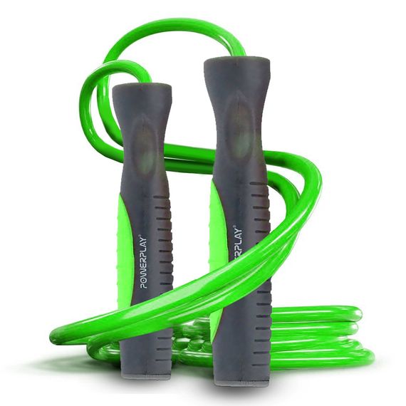 Скакалка Паверплей 4204 Classic Jump Rope Зелена (2,7m.)