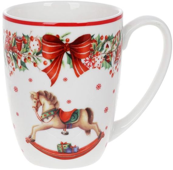 Фарфоровая кружка Сhristmas present